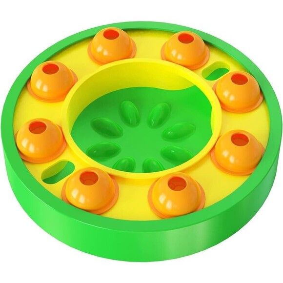 Dog Puzzle Toy,Feeder Slow Feeder Dog Bowl,Slows Down Pets Eating, Fun Puzzle... - Picture 5 of 5